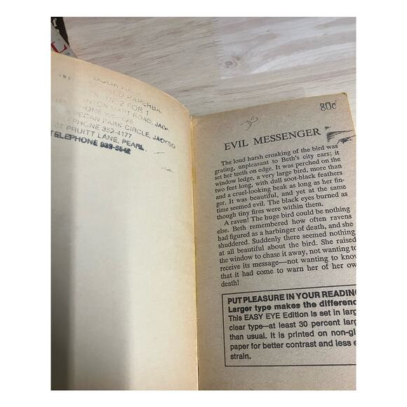 Vintage Gothic Novels, Lot of 4, Blackstock, McRae, Caldwell, Hale, Horror, VTG - Picture 12 of 12